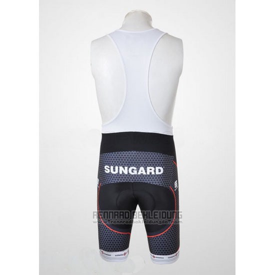 2010 Fahrradbekleidung Saxo Bank Champion Schweiz Trikot Kurzarm und Tragerhose